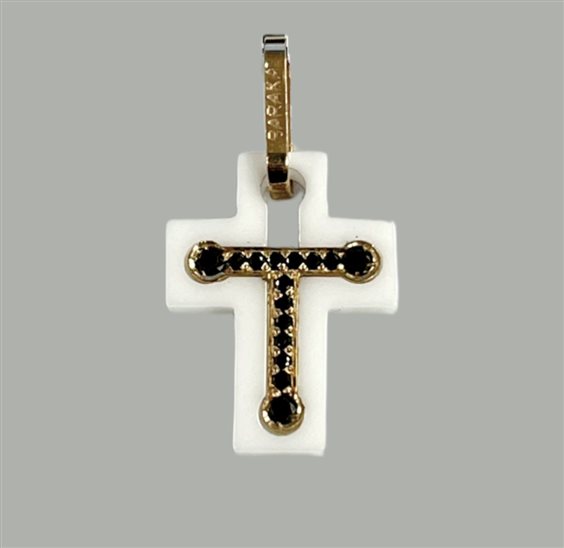 Pendant Baraka in Ceramic Diamante 0.18 Ct CR221241ROCB000018 - CR221241ROCB000018